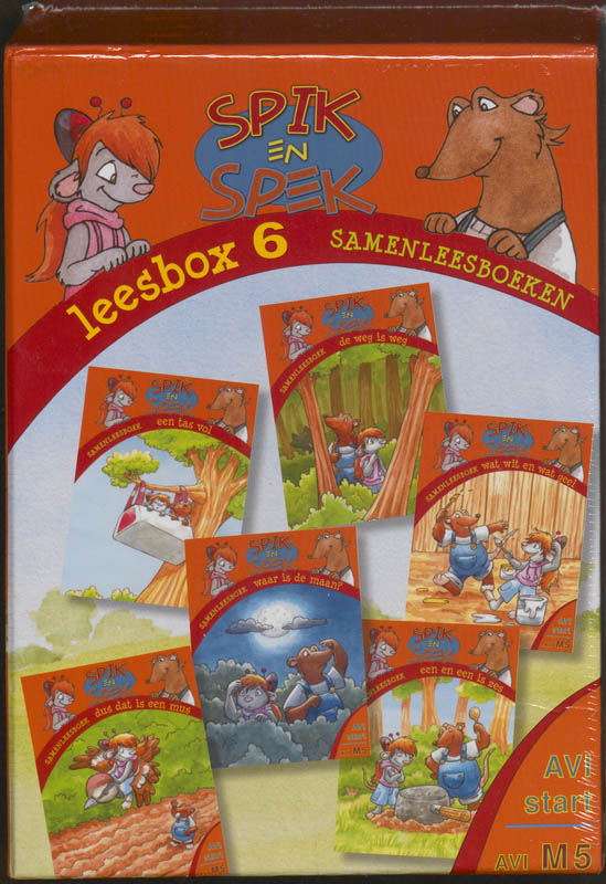 Omslag van Leesbox 6: Samenleesboeken