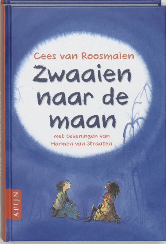 Omslag van Zwaaien naar de maan