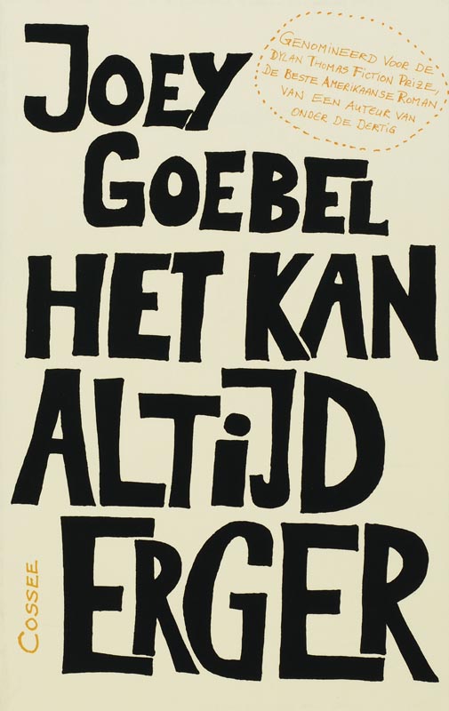 Omslag van Het kan altijd erger