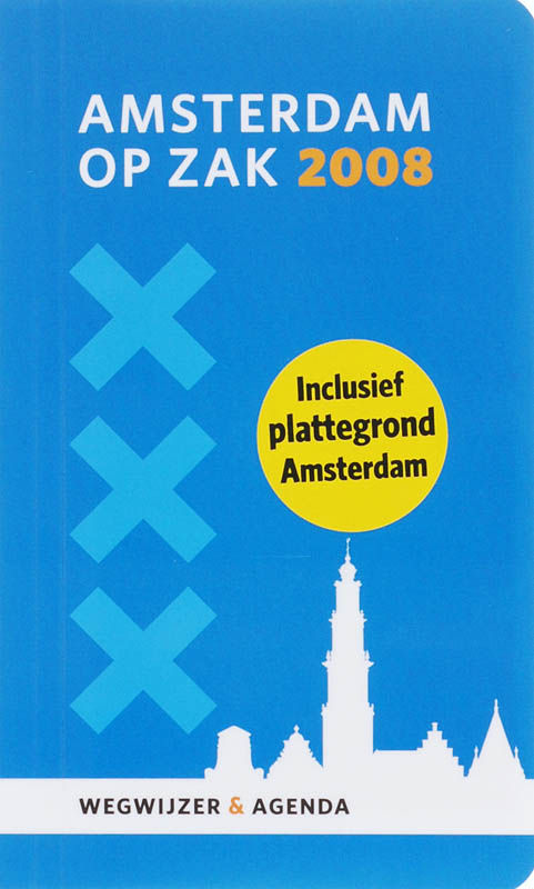 Omslag van Amsterdam op Zak 2008
