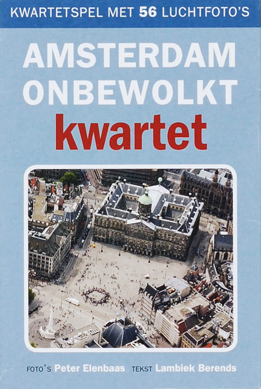 Omslag van Amsterdam onbewolkt kwartetspel