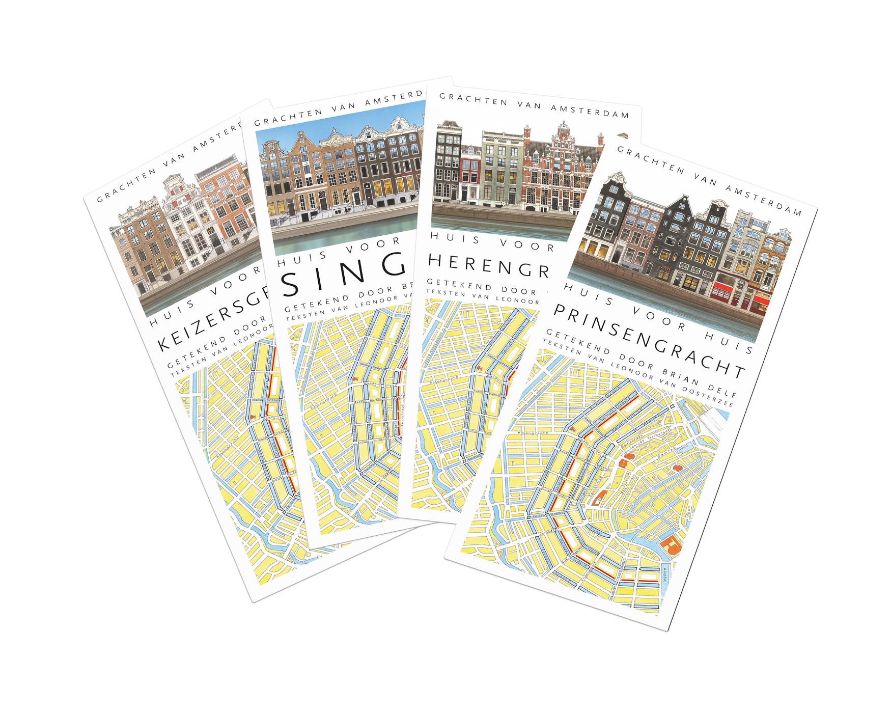 Omslag van The Canals of Amsterdam