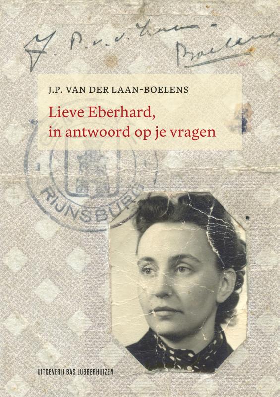 Omslag van Lieve Eberhard, in antwoord op je vragen