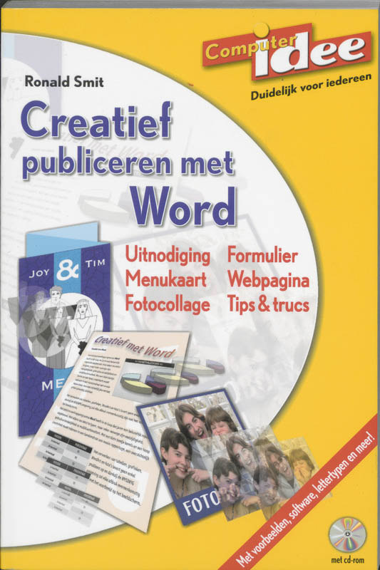 Omslag van Creatief publiceren met Word