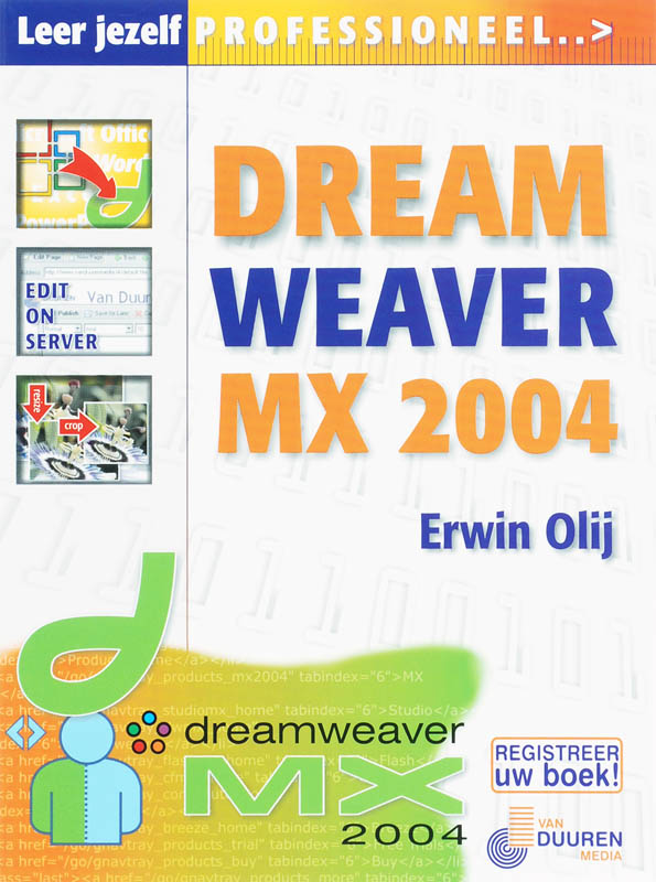 Omslag van Dreamweaver MX 2004