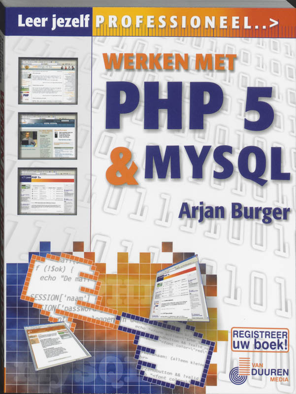 Omslag van Werken met PHP 5 en MySQL 4