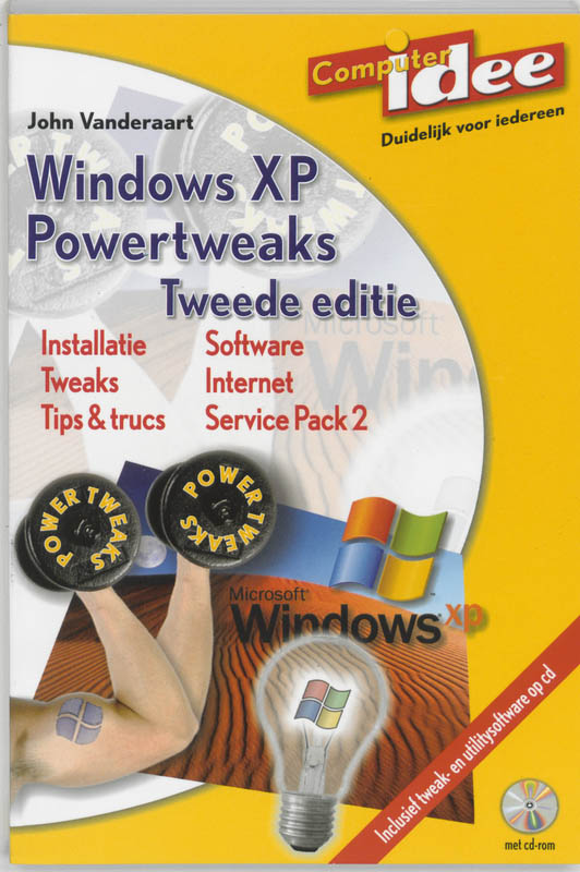 Omslag van Windows XP Powertweaks