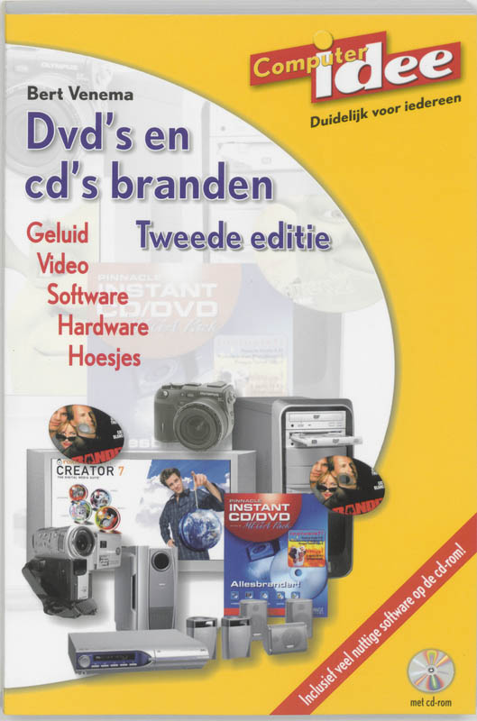 Omslag van Dvd's en cd's branden