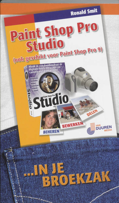 Omslag van Paint Shop Pro Studio in je broekzak