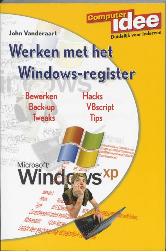 Omslag van Werken met het Windows-register