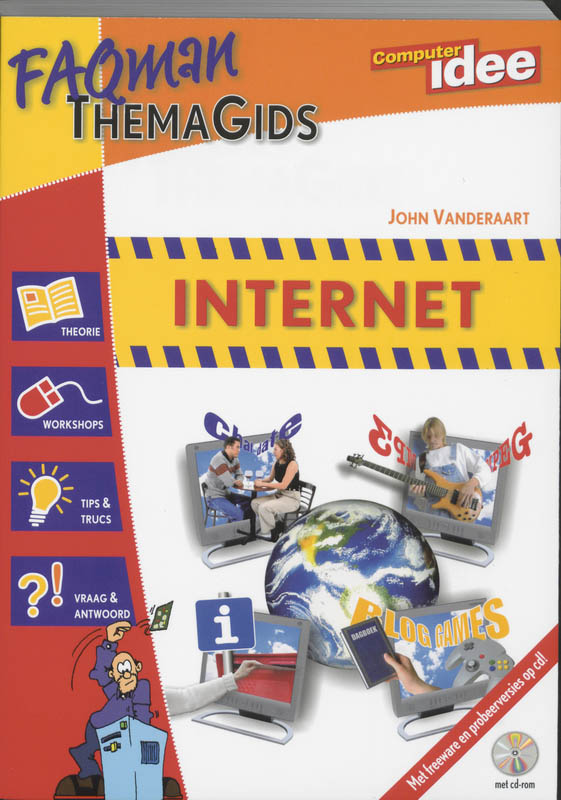 Omslag van FAQMan Themagids Internet