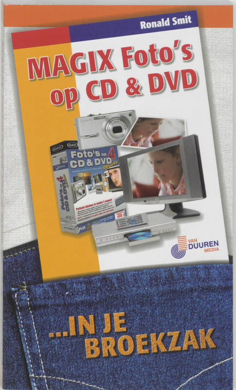 Omslag van Magix foto's op CD en DVD in je broekzak