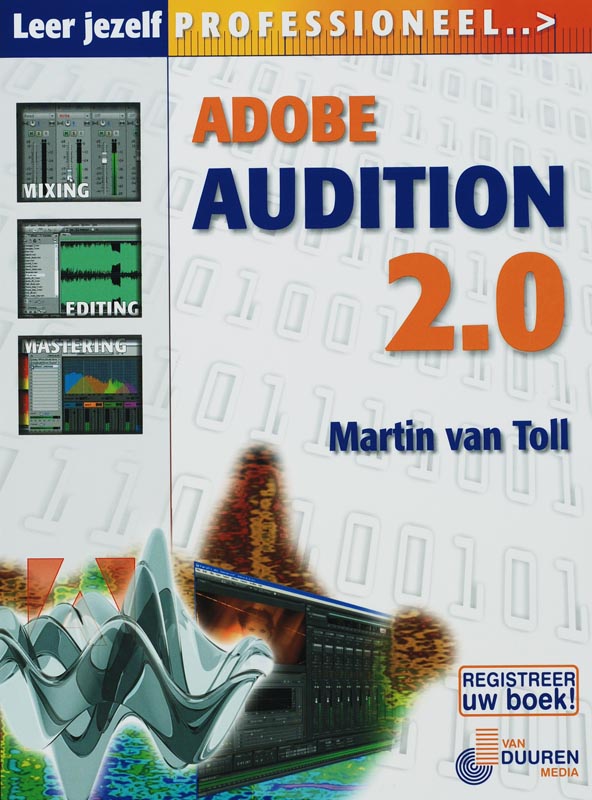 Omslag van Leer jezelf professioneel Adobe Audition 2.0