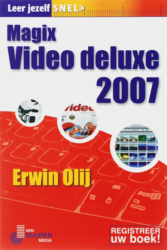 Omslag van Leer jezelf SNEL Magix Video DeLuxe 2007