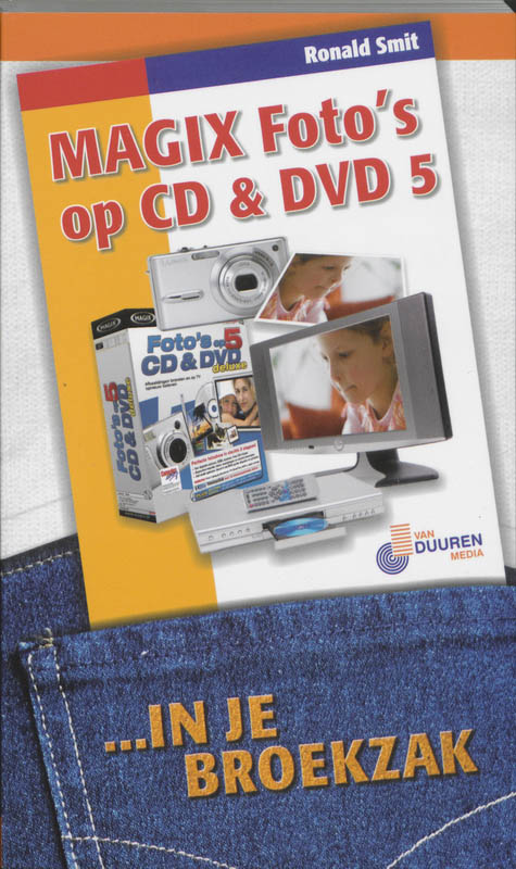 Omslag van Magix Foto's op cd & dvd 5 in je broekzak