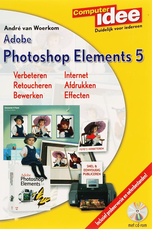 Omslag van Computer Idee Adobe Photoshop Elements 5