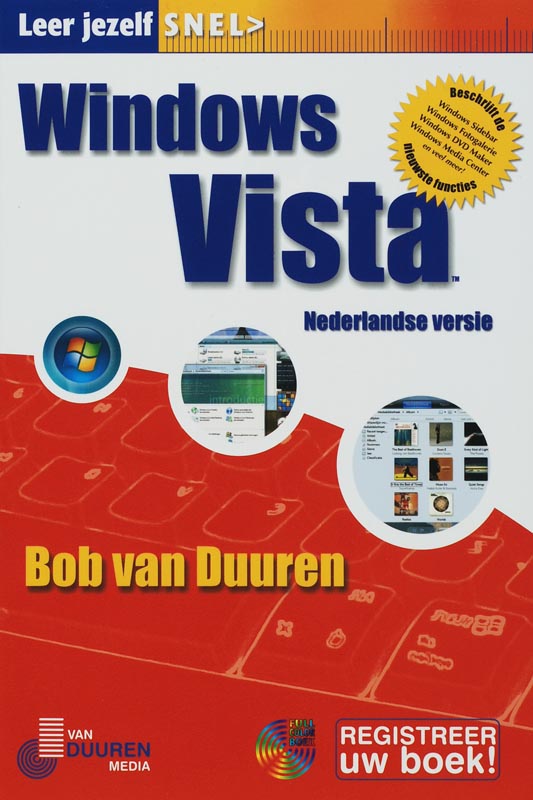 Omslag van Leer jezelf Snel Windows Vista