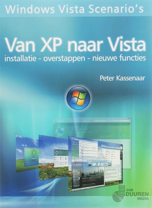 Omslag van Windows Vista Scenario's: van XP naar Vista