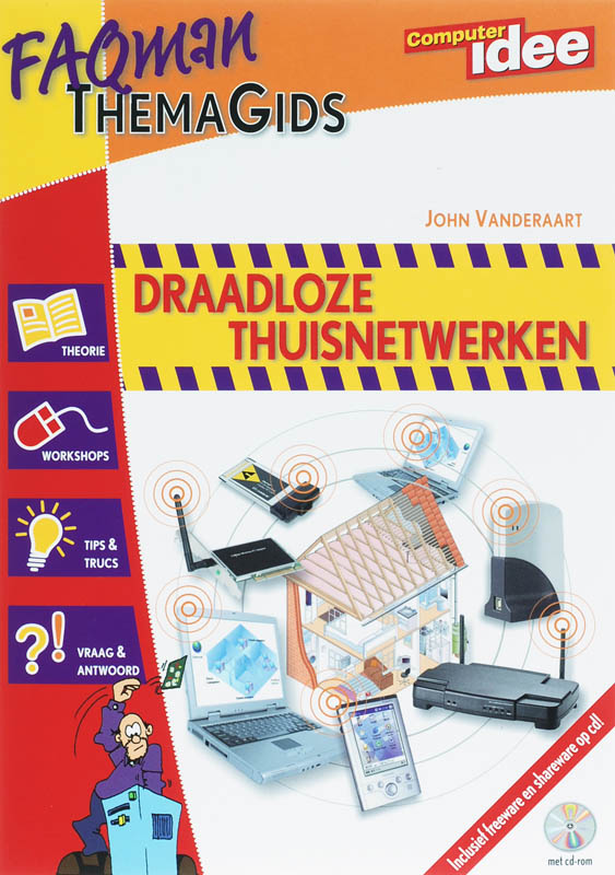 Omslag van Draadloze thuisnetwerken