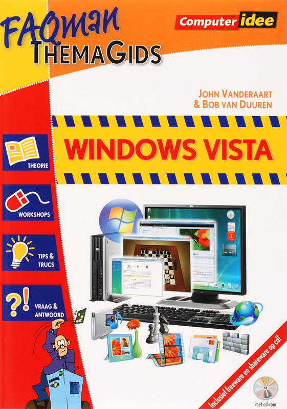 Omslag van FAQman Themagids Windows Vista