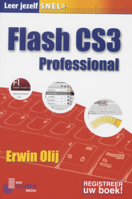 Omslag van Leer jezelf SNEL Flash CS3 professional