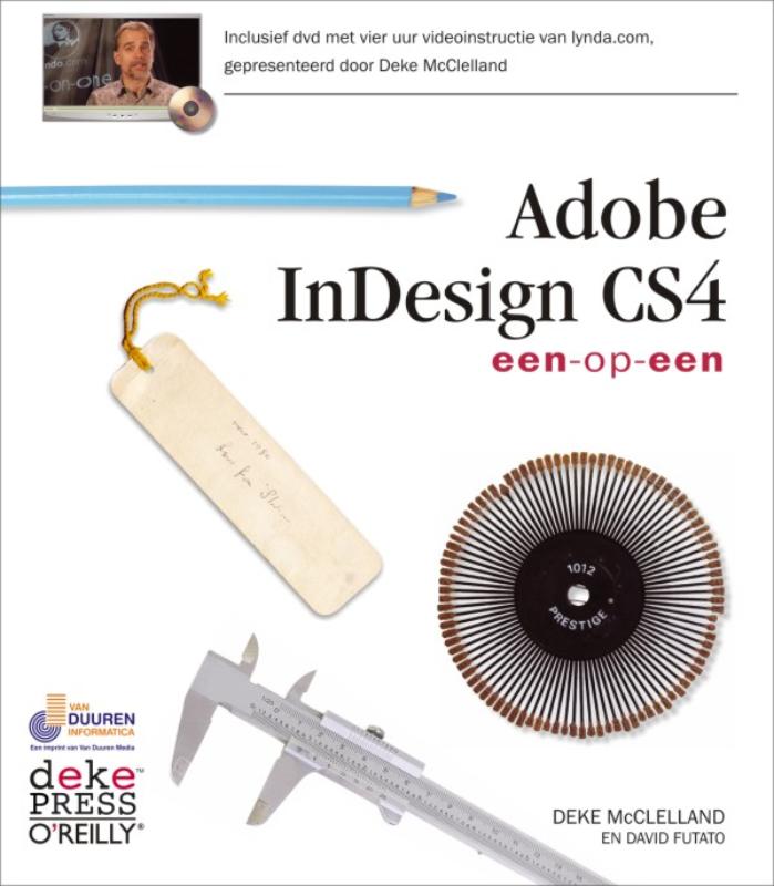 Omslag van Eén-op-één Adobe InDesign CS4