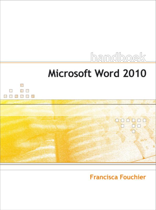 Omslag van Microsoft Word 2010