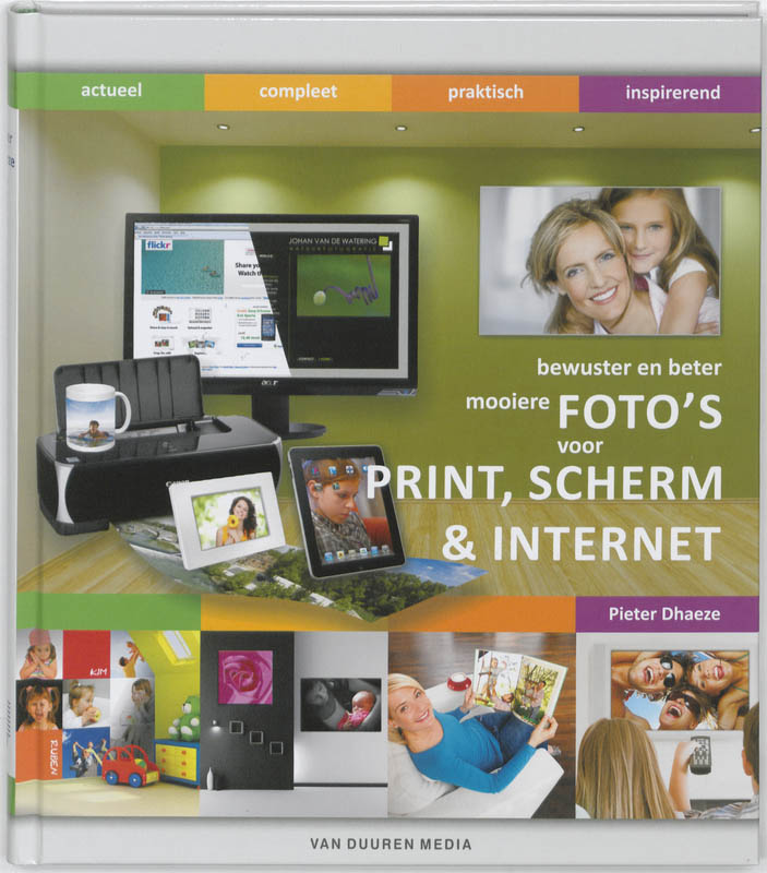 Omslag van Mooiere foto’s voor print, scherm & internet