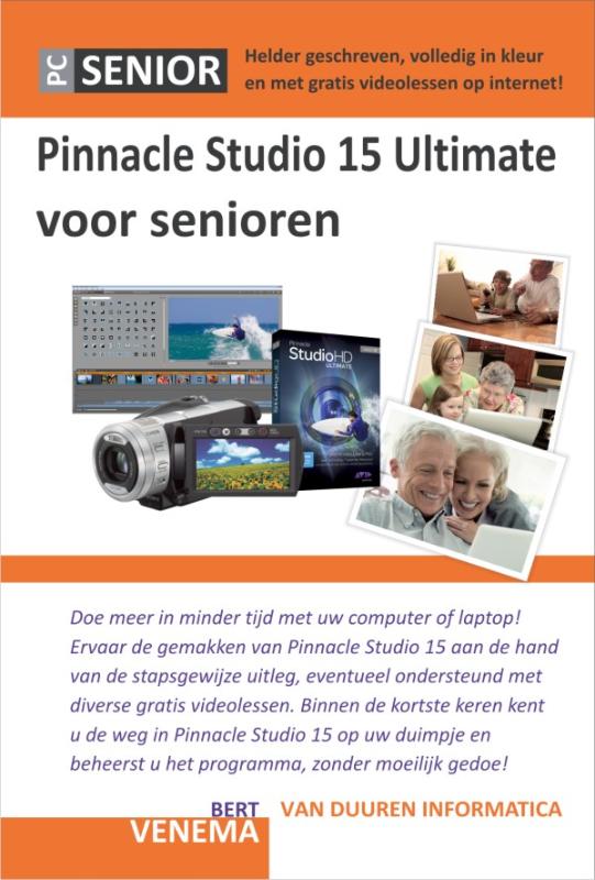 Omslag van Pinnacle Studio 15 Ultimate