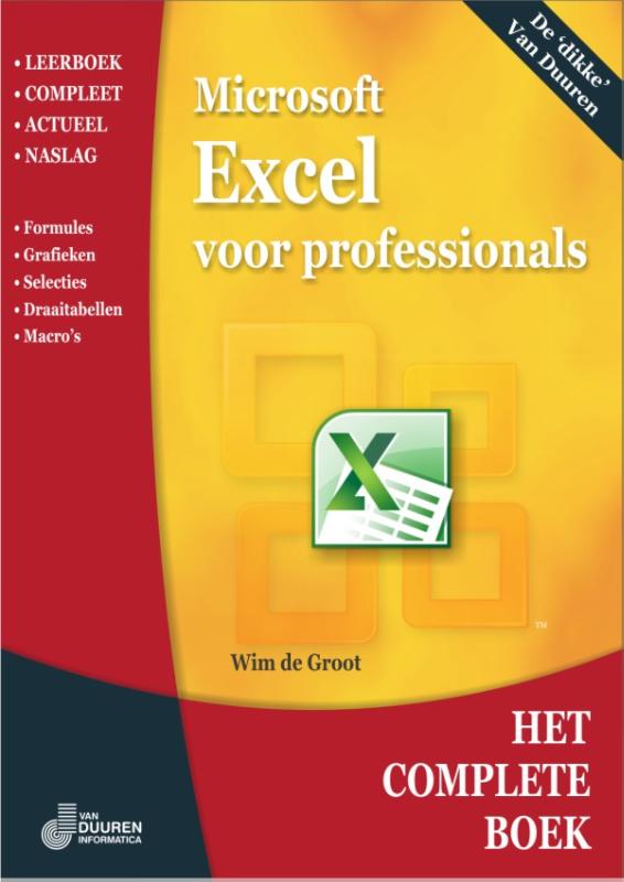 Omslag van Excel voor Professionals