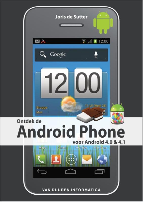 Omslag van Ontdek de Android phone