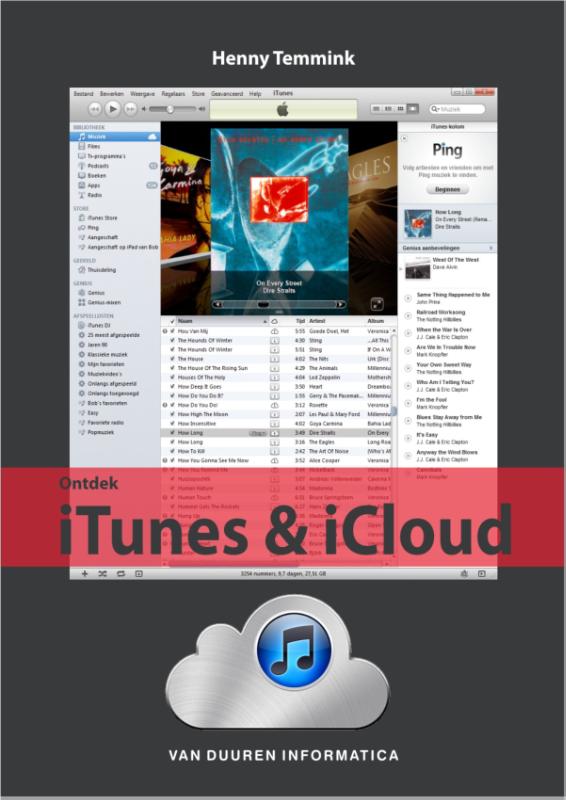 Omslag van Ontdek iTunes en iCloud