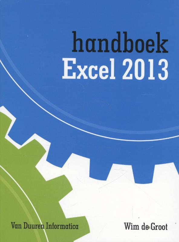 Omslag van Handboek Excel 2013