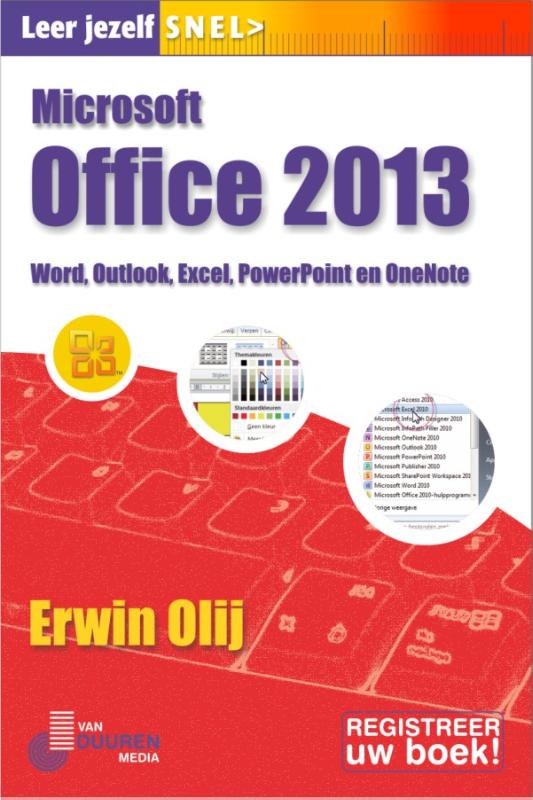 Omslag van Microsoft Office 2013