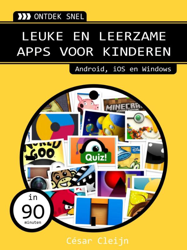 Omslag van Leuke en leerzame apps voor kinderen
