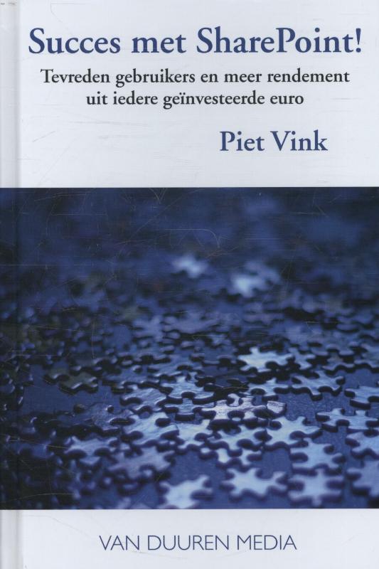 Omslag van Succes met SharePoint!
