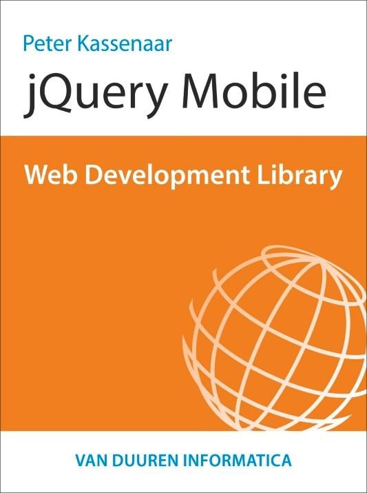 Omslag van JQuery mobile
