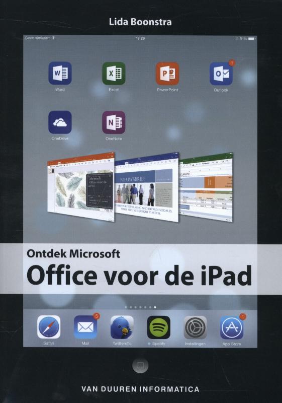 Omslag van Ontdek Office voor de iPad