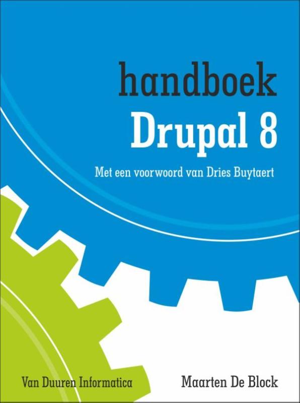 Omslag van Drupal 8