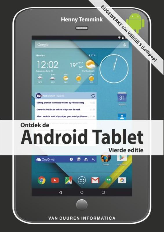 Omslag van Ontdek de Android tablet
