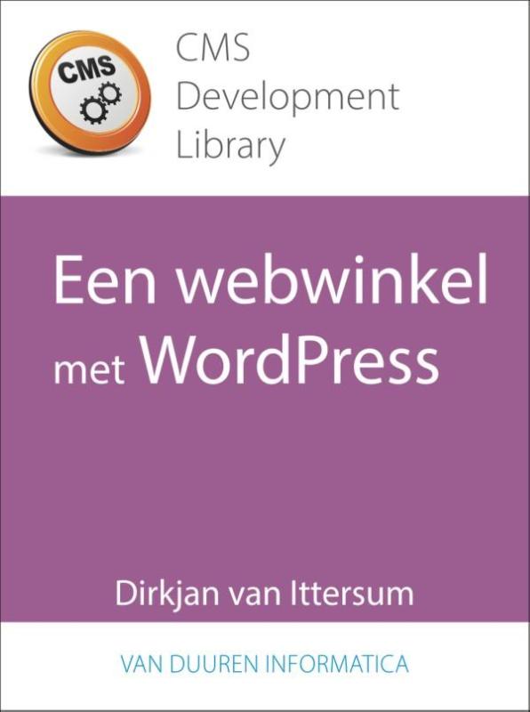 Omslag van Een webwinkel met WordPress