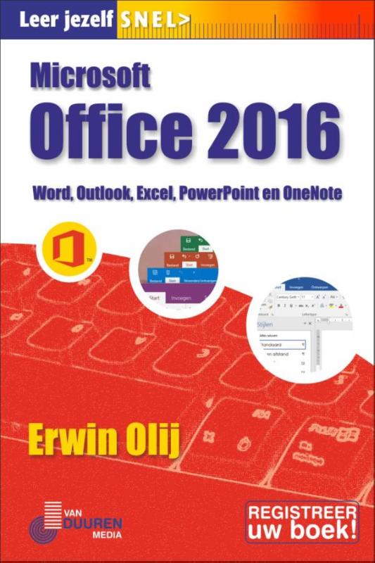 Omslag van Leer jezelf SNEL... Office 2016