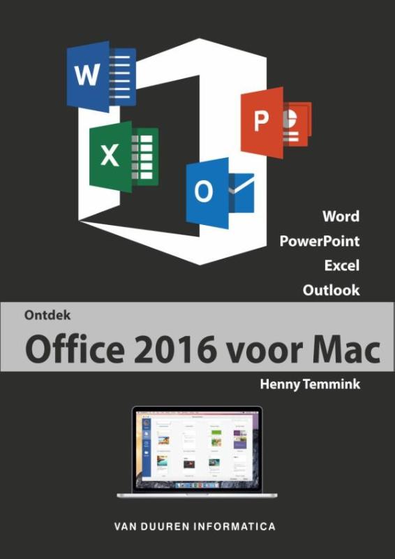 Omslag van Ontdek Office: mac 2016