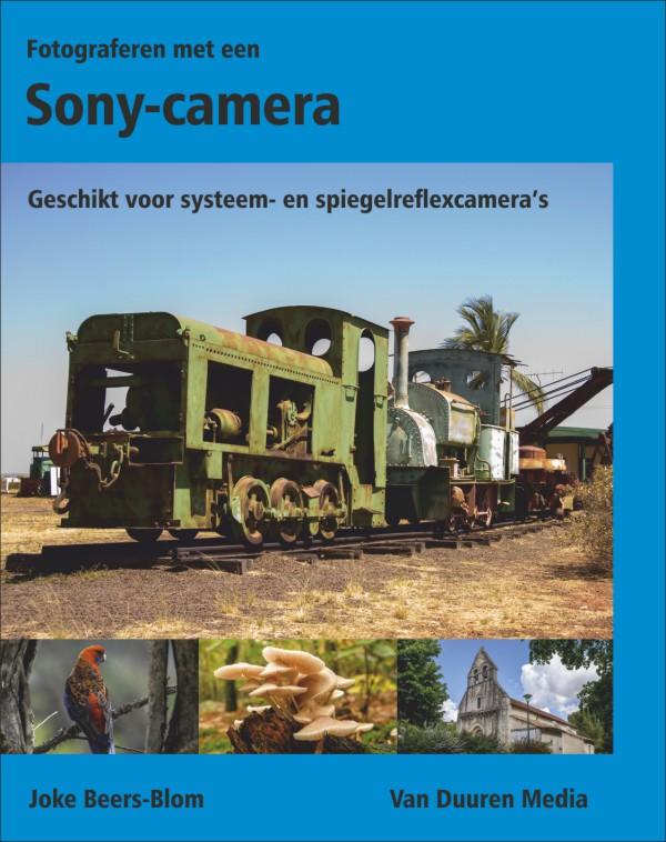Omslag van Fotograferen met een Sony-camera