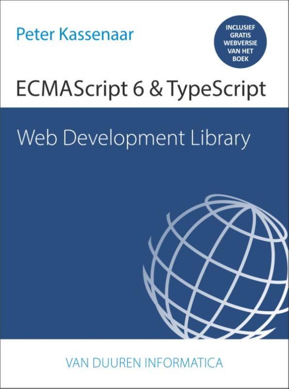Omslag van ECMAScript 6 & TypeScript