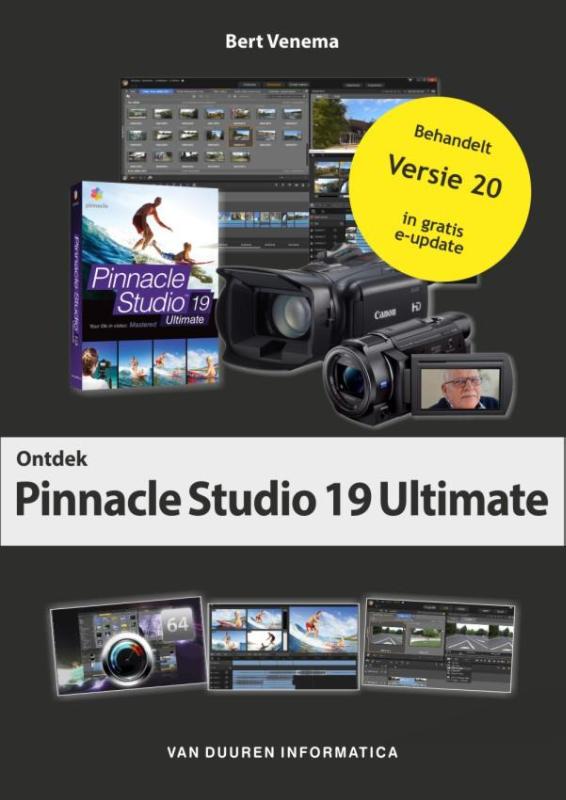 Omslag van Pinnacle Studio 19 & 20