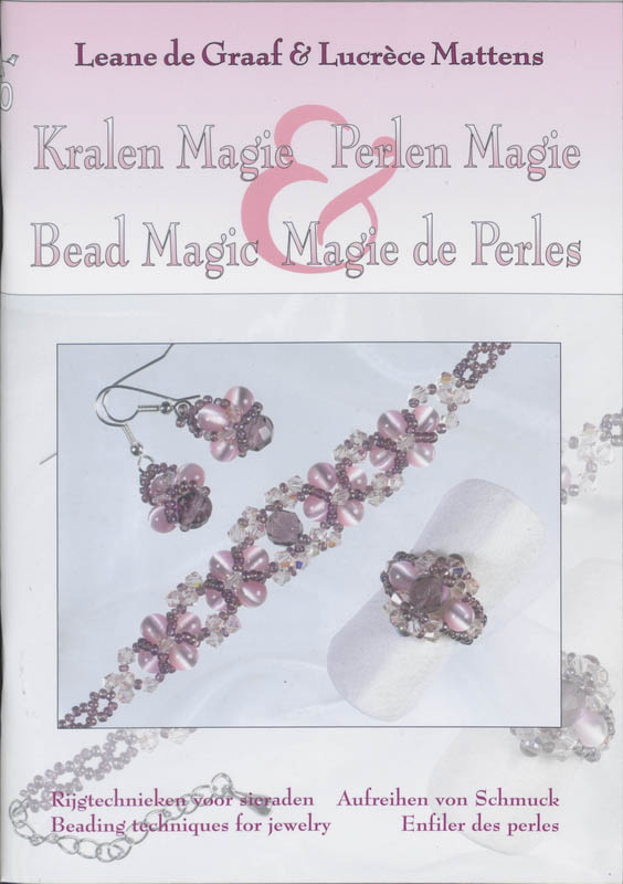 Omslag van Kralen magie, perlen magie, bead magic, magie de perles
