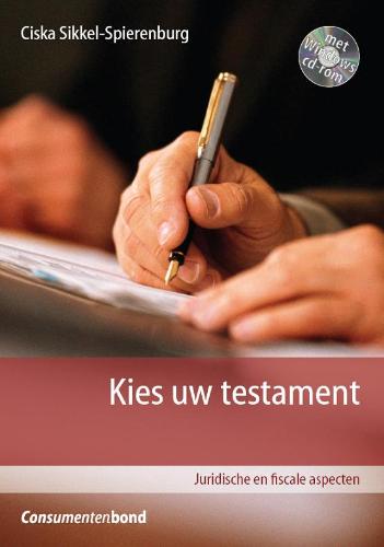 Omslag van Kies uw testament