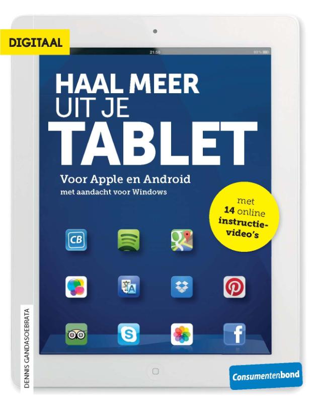 Omslag van Haal meer uit je tablet