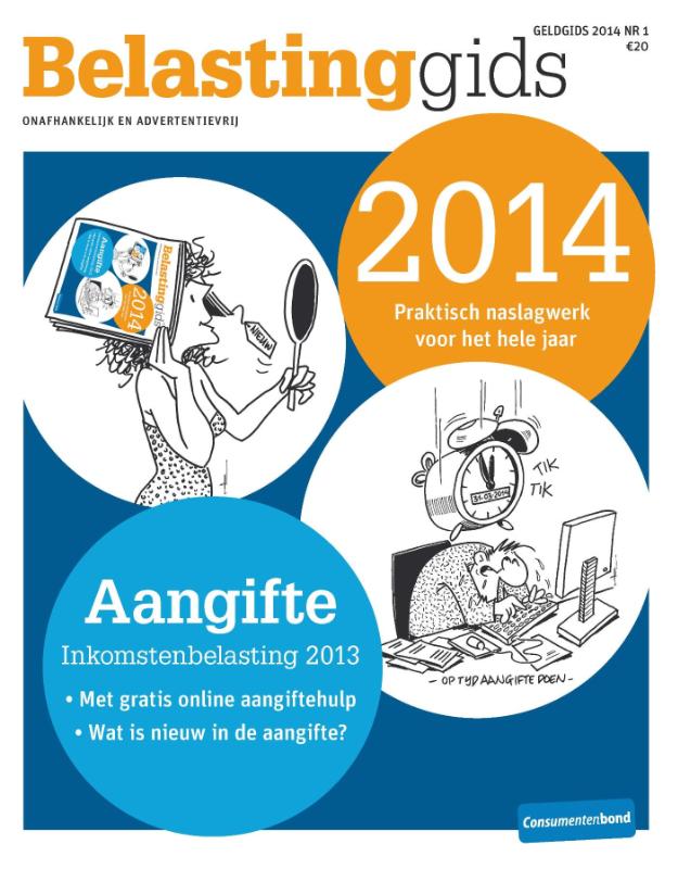 Omslag van Belastinggids 2014